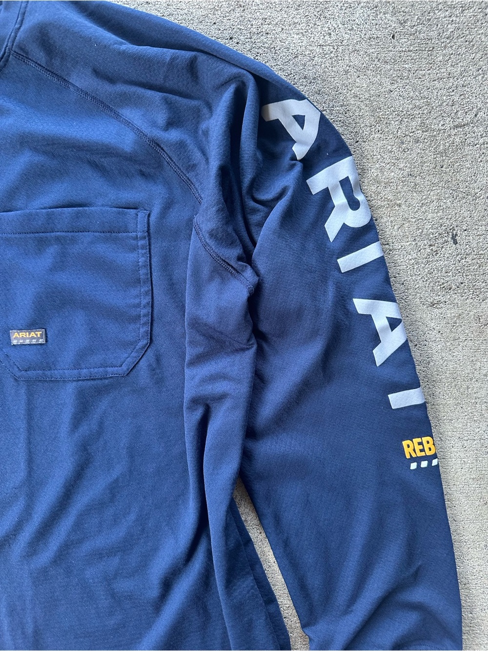 Ariat Rebar Heat Fighter Long Sleeve Shirt Size XL - Picture 5 of 7